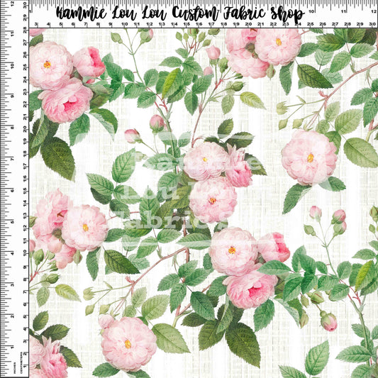 R124 Vintage Florals - Vintage_Floral_03 - White