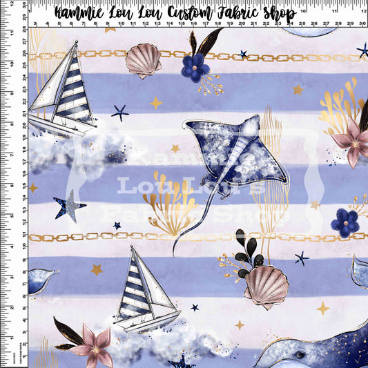 R125 Starry Seas - Sea Stripes Toss