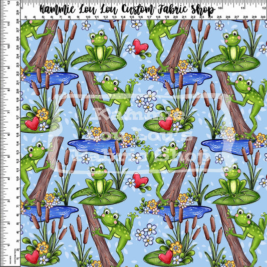 Frogs in the Garden - Lily Pads