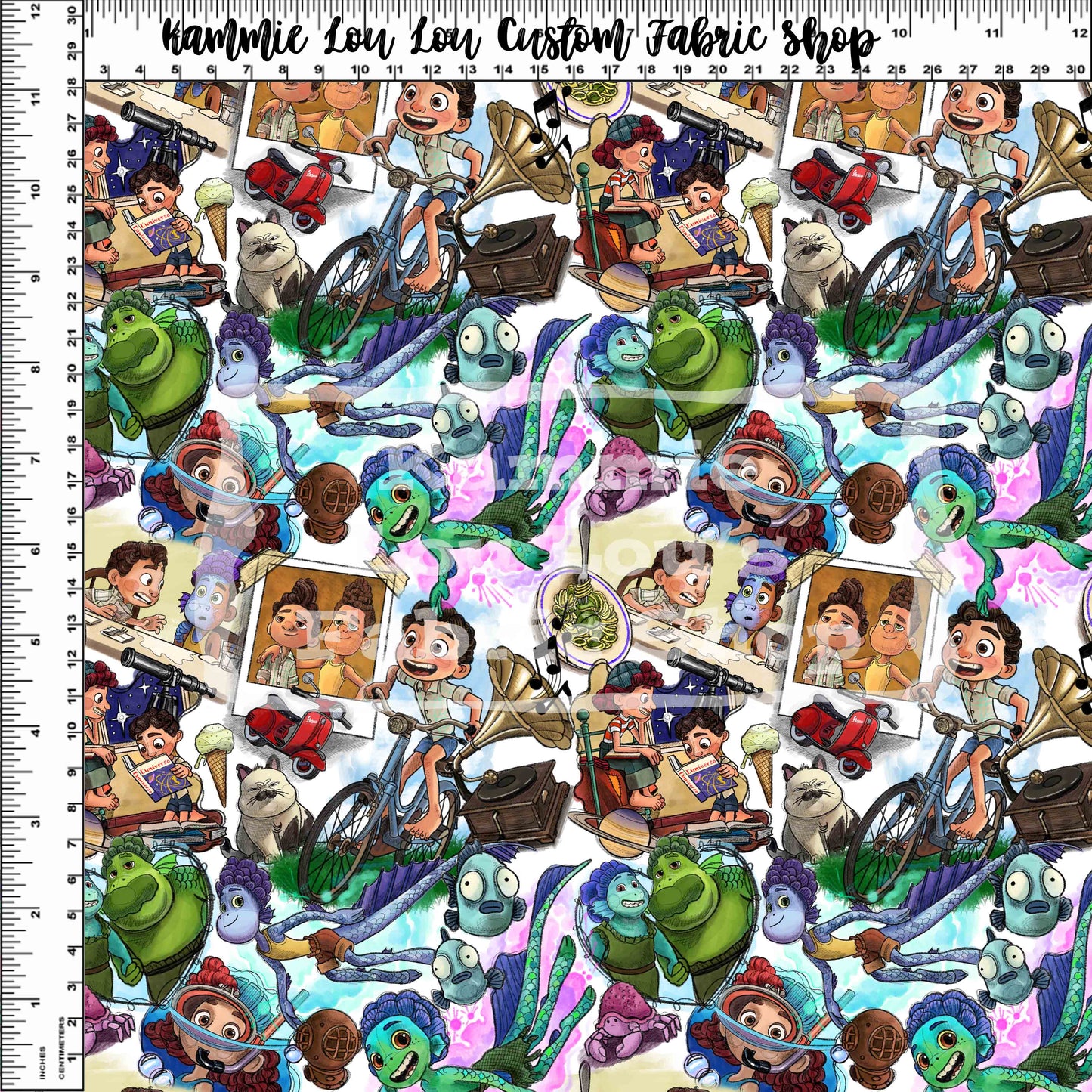 R126 Young Sea Monster - MAIN - SMALL SCALE - WHITE