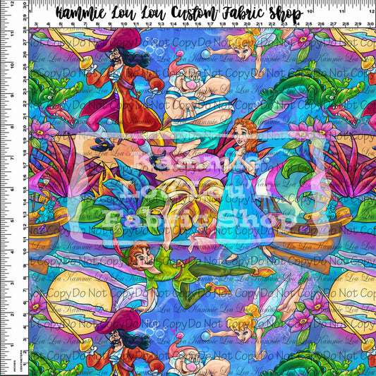 Hook & The Gator - Main - Regular Scale - Blue