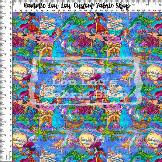 Hook & The Gator - Main - Small Scale - Blue