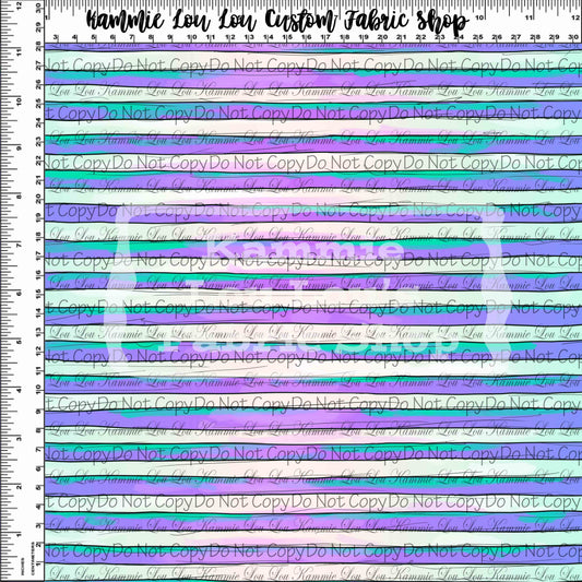 Hook & The Gator - Stripes - Teals