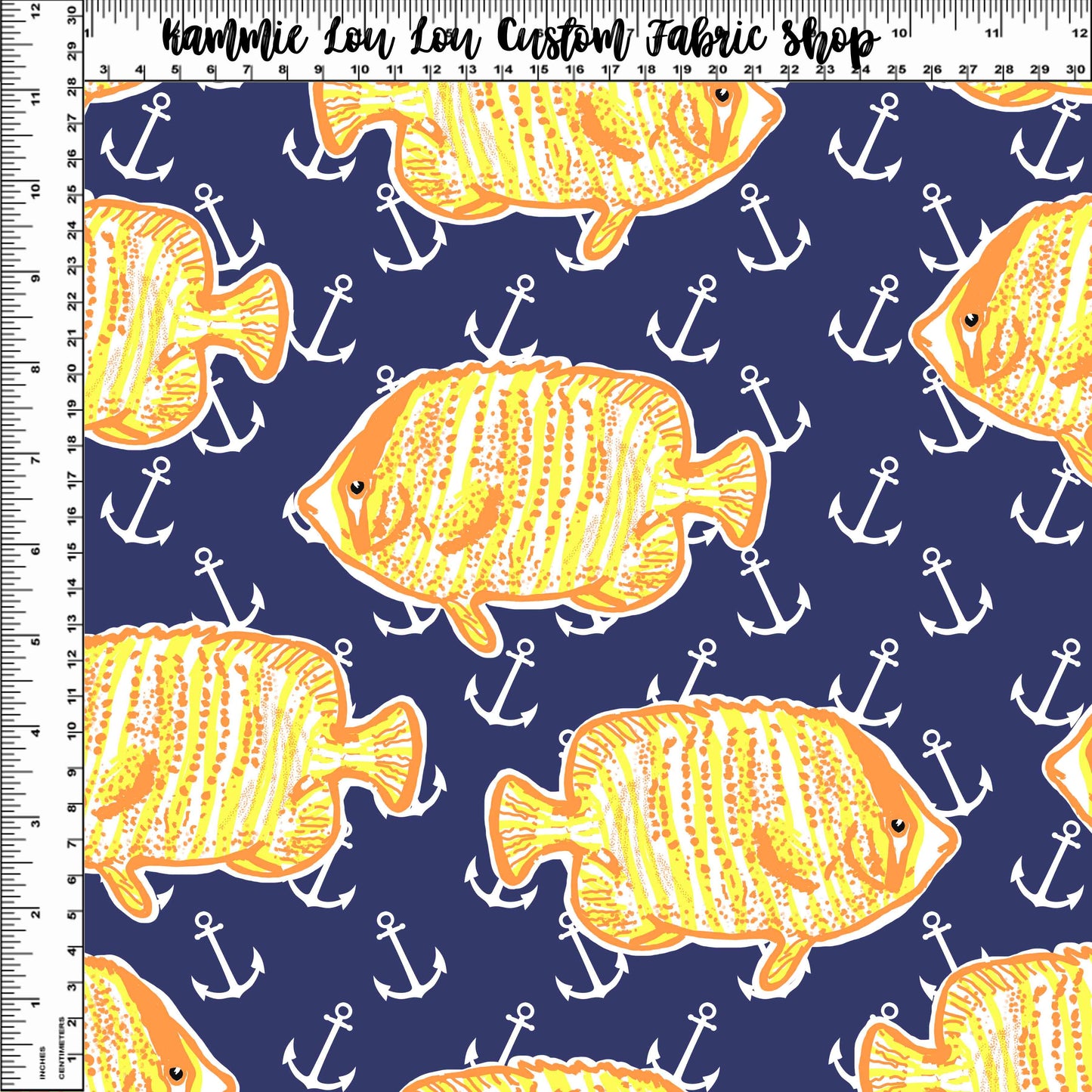 Under the Sea - Yellow Fish