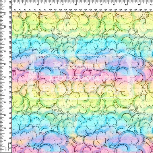 R115 - Loveable Bears - Rainbow Clouds