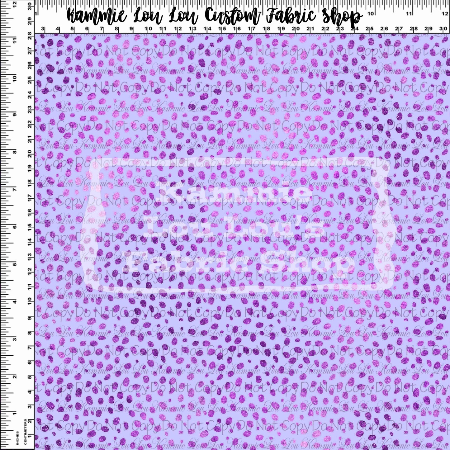 School Days - Blackboard Collection - Purple Dots