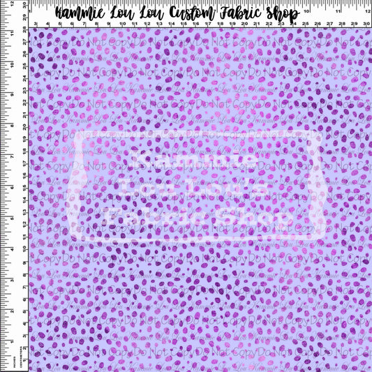 School Days - Blackboard Collection - Purple Dots