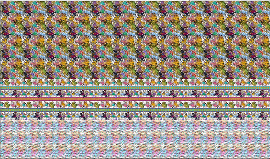 Carousel Dreams - Tiny Yard Rapport Panel 58W x 36H