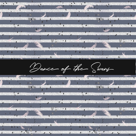 Round 108 Tiny Dancer - Feather Stripe