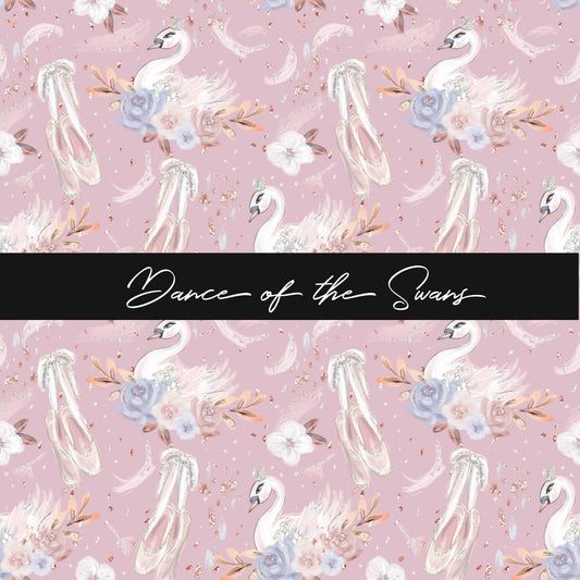 Round 108 Tiny Dancer - Swan Toss - PINK