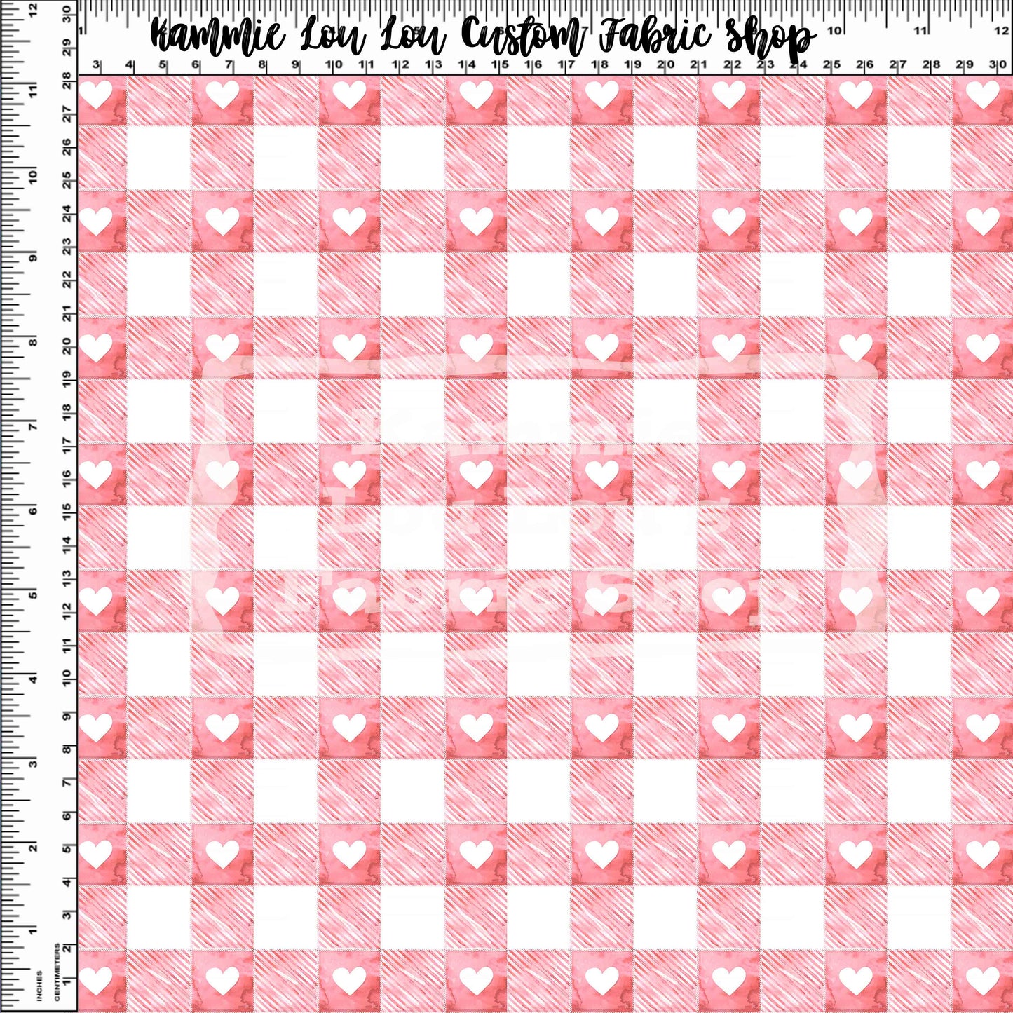 Sweet Strawberry Fields - Pink Plaid