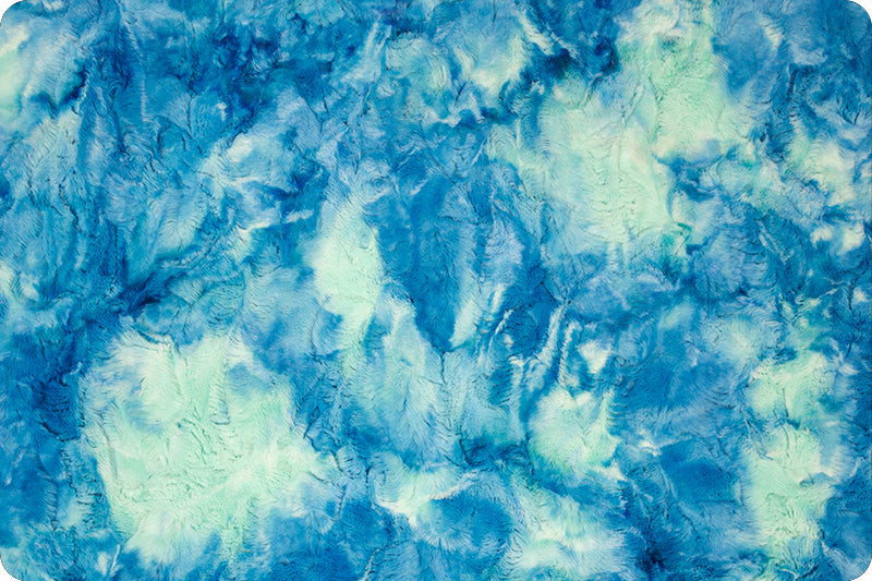 Endless Essentials: Minky Basics - Cuddle® Sorbet Blue Glow