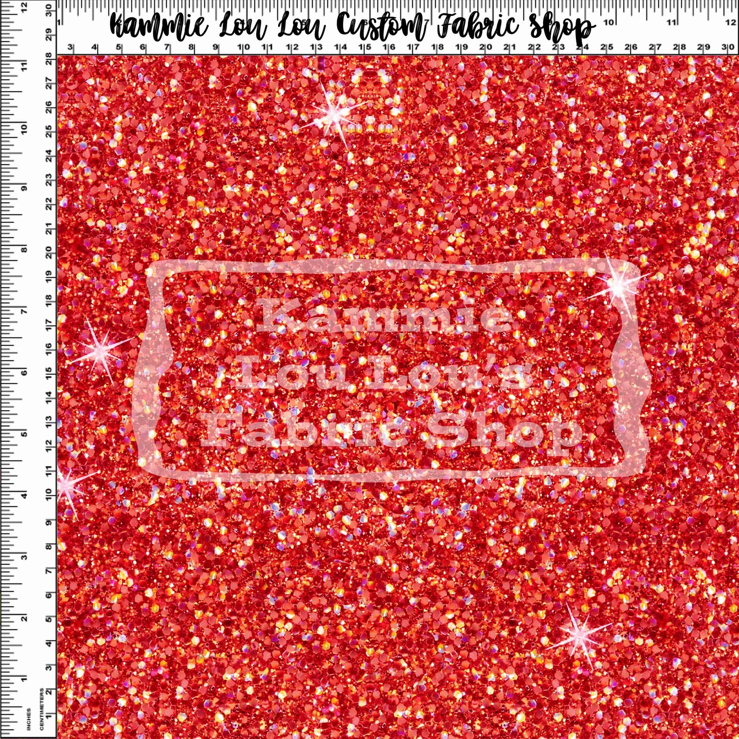 R127 Sweet Kitty - Red Glitter Coordinate