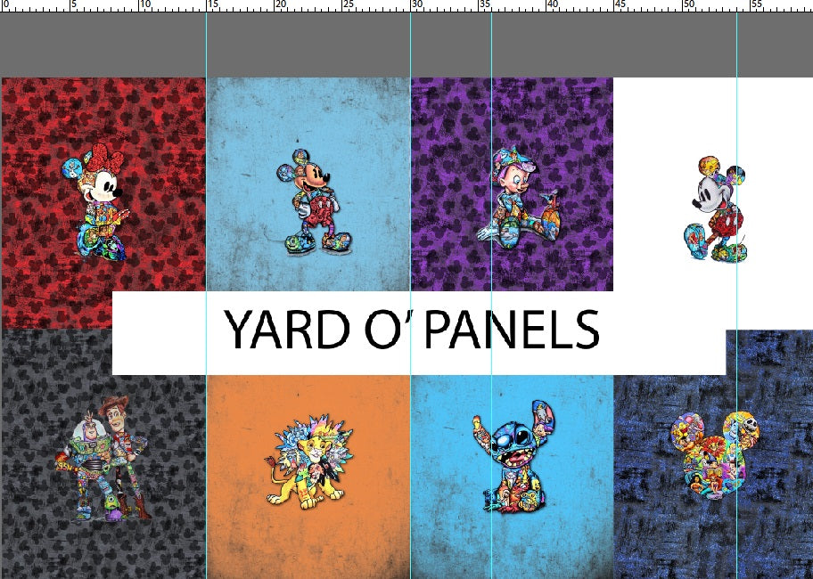 Magic Art Finale - Yard o' panels